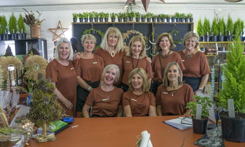 The Christmas Fair Fund ladies - (back) Paula Sanson, Carin Knox, Vibeke Meehan, Claire Lewis, Monique Broughton, Sue du Plessis, (front) Theresa Morgan, Debbie Burke and Di Morgan.